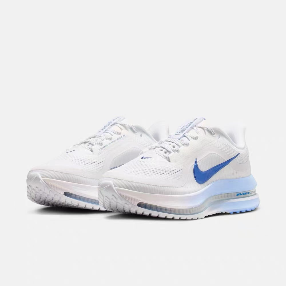 Nike Vomero Premium White & Blue Running Sneakers