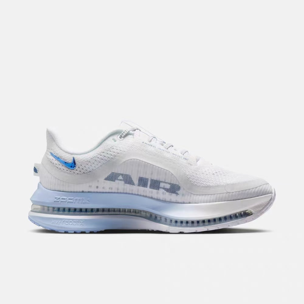 Nike Vomero Premium White & Blue Running Sneakers