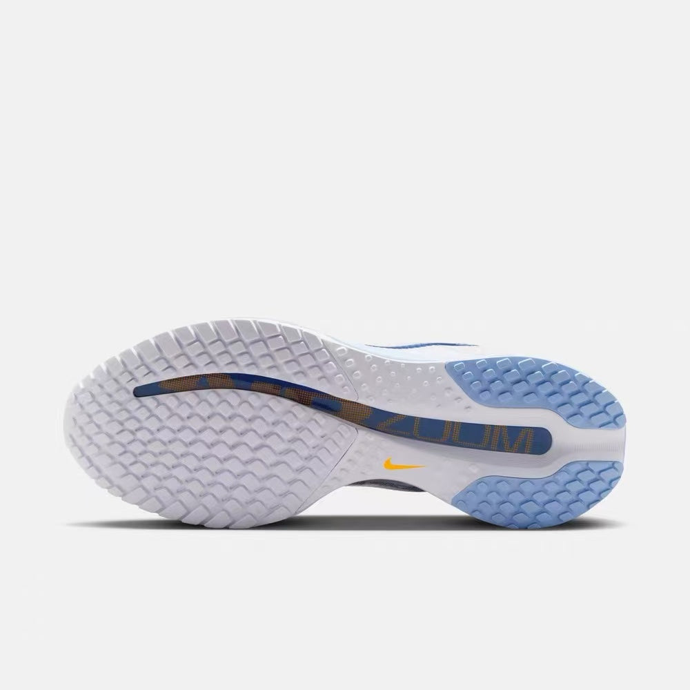 Nike Vomero Premium White & Blue Running Sneakers