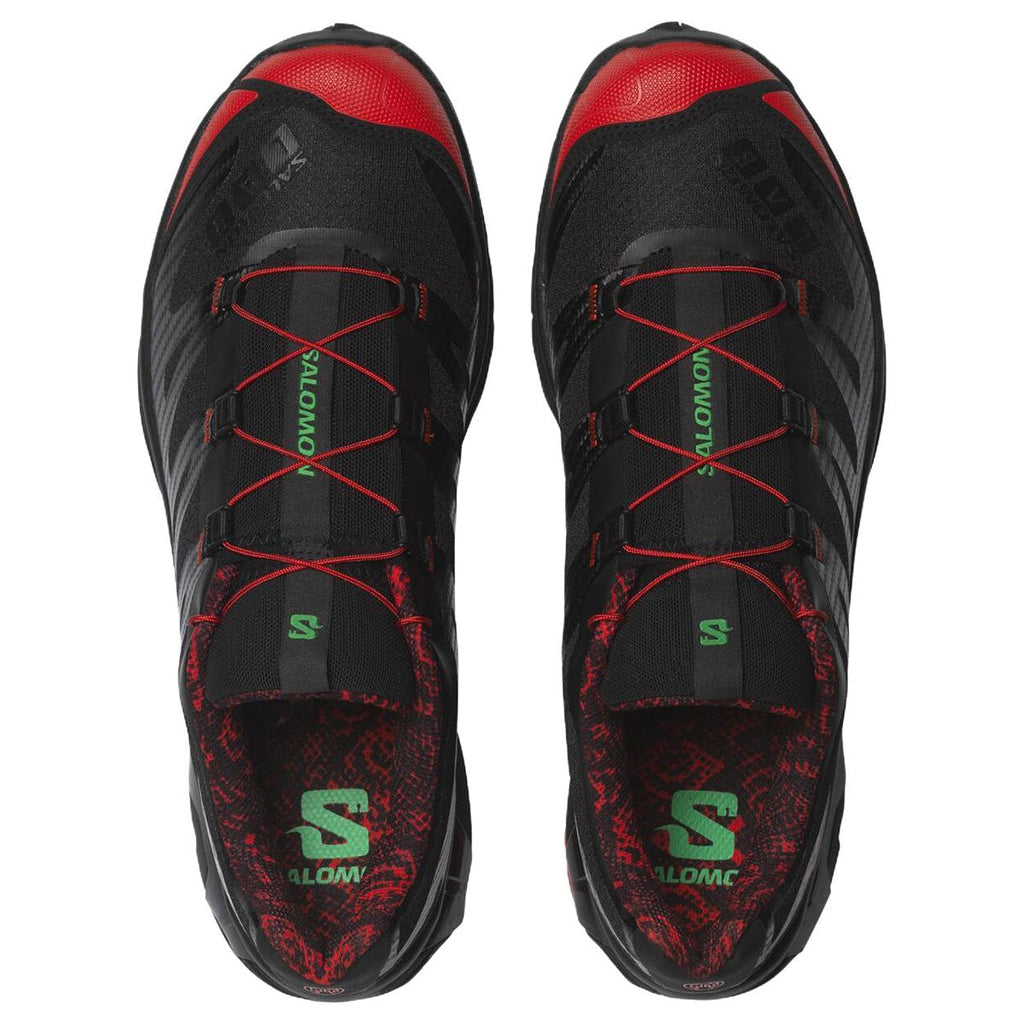 Salomon XT-4 OG “Red Viper” Unisex Technical Sneakers – Black & Red