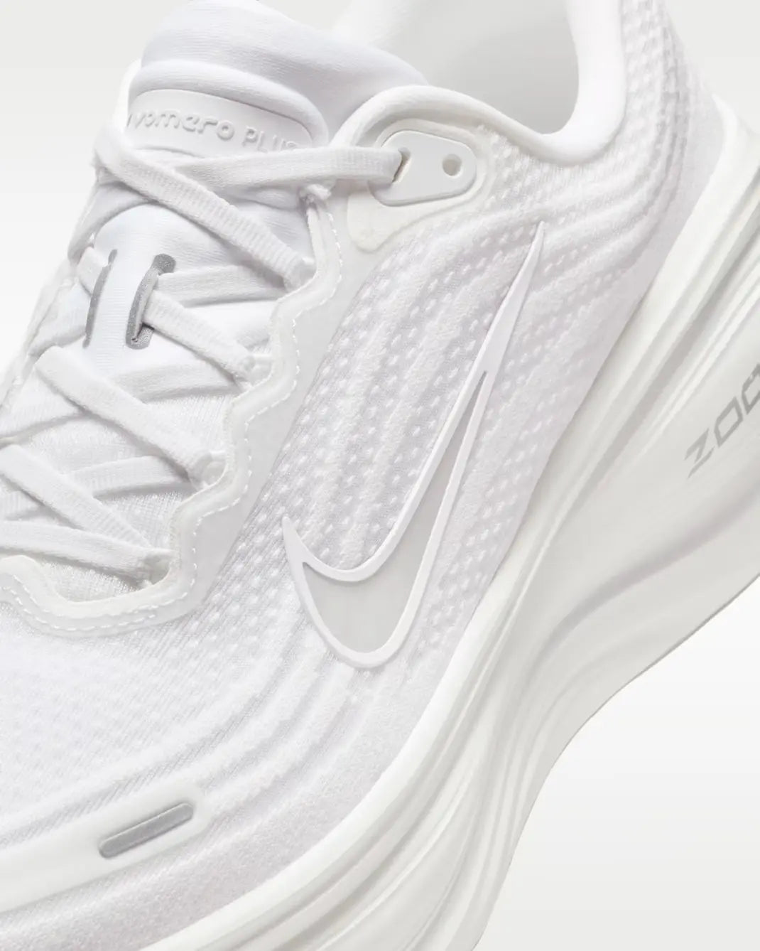 Nike Vomero Plus White Metallic Silver Sneakers HV8150-102