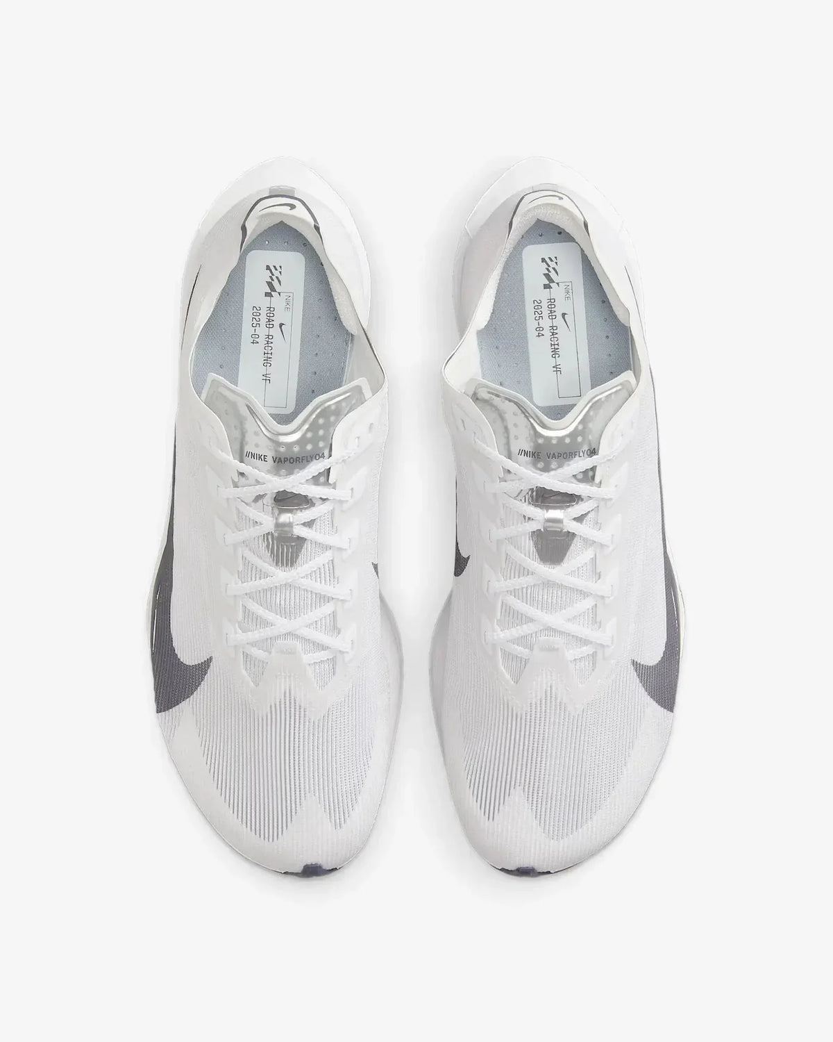Nike Vaporfly 4 White Grey Racing Shoes HF6412-100