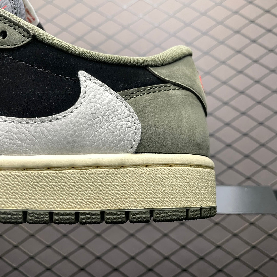AJ1 Low Travis Scott Black Olive