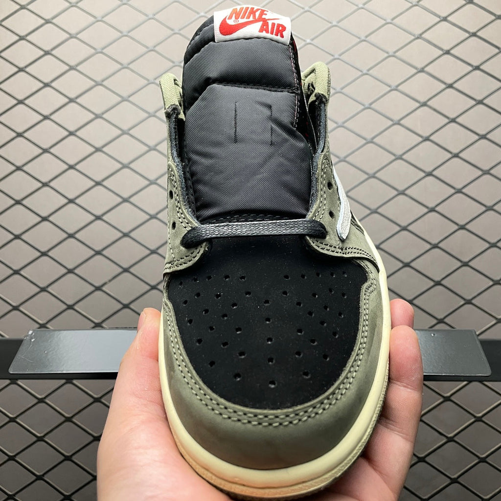 AJ1 Low Travis Scott Black Olive